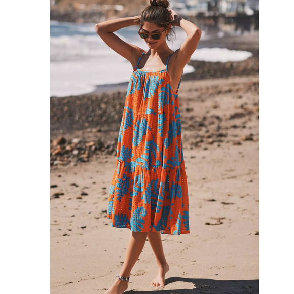 Anthropologie Other - New Anthropologie Solid & Striped Addison Midi Dress $248